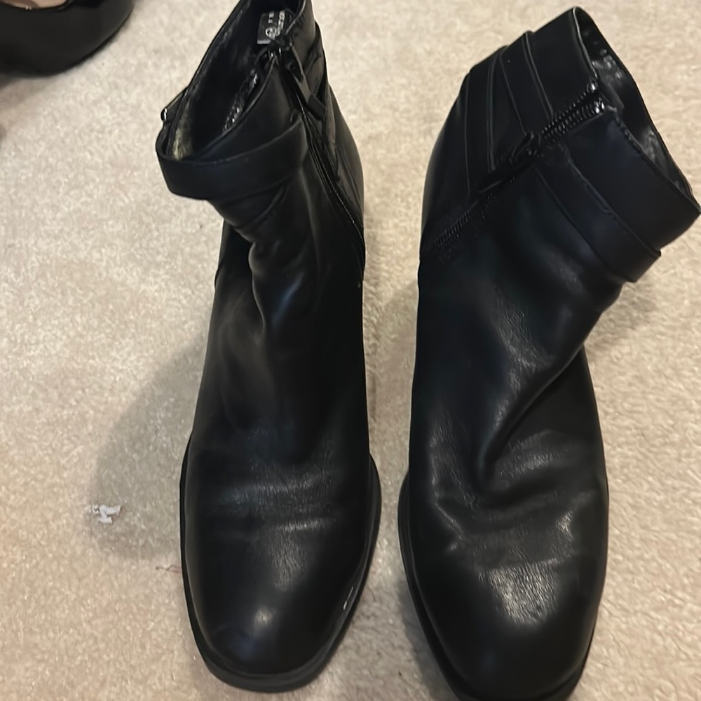 Black boots